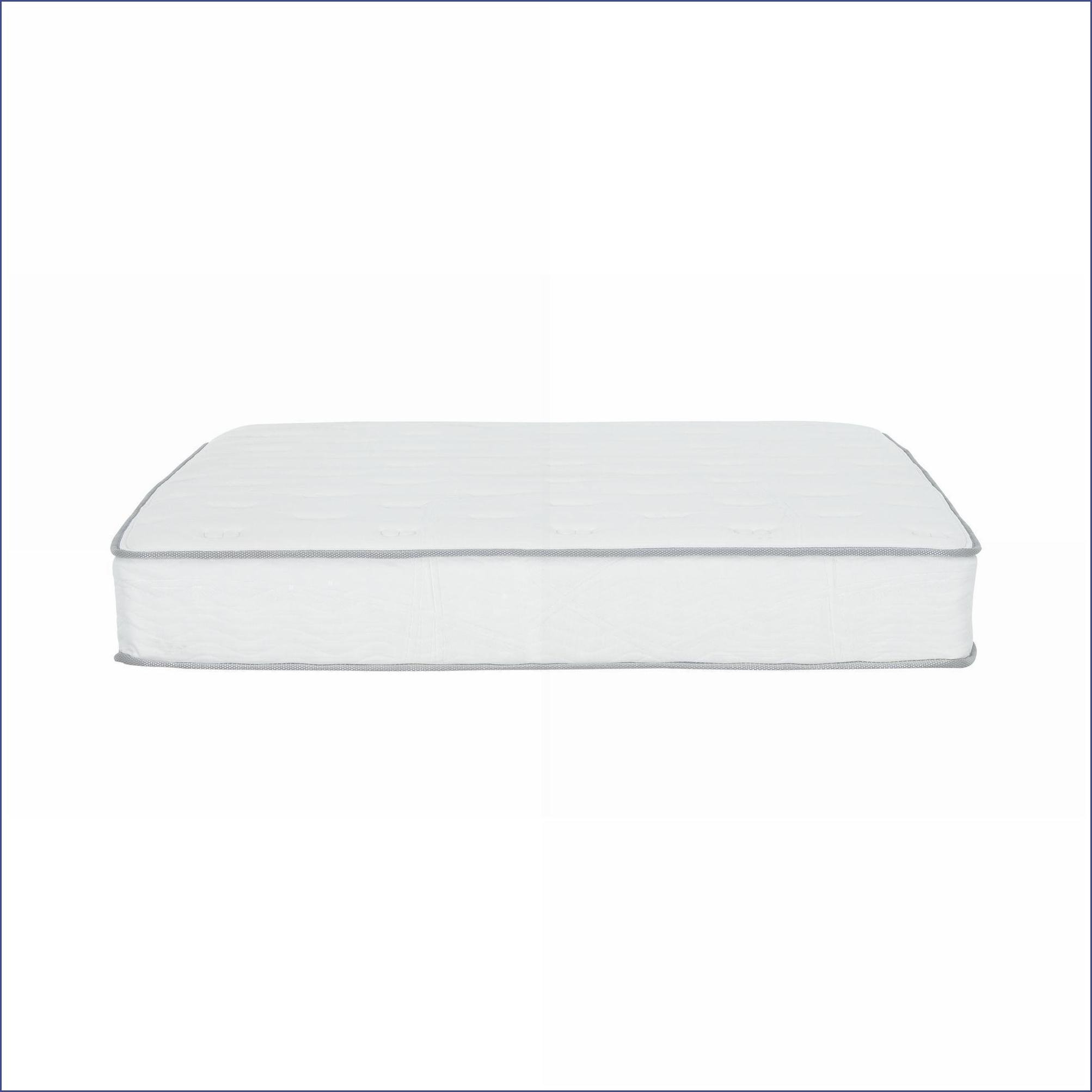 Mattresses King Size Medium Firm Pocket Coil Bed in a Box Mattress | White | Polyester
