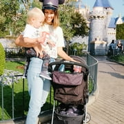 Disney Baby by J.L. Childress Cargo N Drinks Parent Tray - Universal Stroller Organizer - Mickey Mouse Black