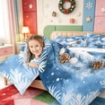 thumbnail image 3 of Manfei Western Xmas Festive Twin Comforter Sets,Cute Christmas Nutcracker Bedding Set,Xmas Reversible,2 Pieces,1 Comforter and 1 Pillowcase, 3 of 7
