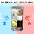 thumbnail image 2 of 20oz Coffee Tumblers Vintage Pioneer Flower Collage Stainless Steel Vacuum Insulated Travel Tumbler Coffee Cups Mug with Lid and Straw with Cleaning Brush for Cold & Hot Drinks, 2 of 5