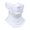 White, variant on Ice Silk Sports Neck Gaiter Outdoor Dust Sunscreen Motorcycle Cycling Half Face Cover Cycling Snood Bandanas
