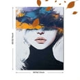 thumbnail image 3 of Abstract Face Canvas Painting Wall Art，Suitable for Living Room Bedroom Office Hotel Restaurant Cafe Decoration, 3 of 8