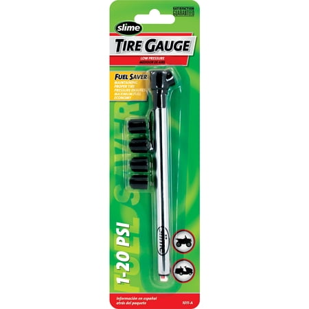 Slime 1-20 PSI Tire Pressure Gauge - 1011-A (Best Low Pressure Tire Gauge)