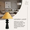 thumbnail image 2 of Villa Moda Henrik-Hxy 1660 Table Lamp, Black, 2 of 6