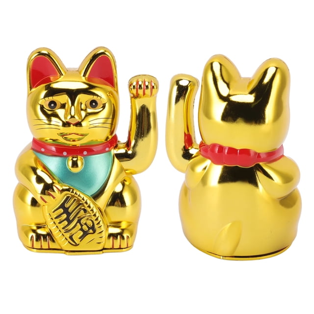 Gato De La Fortuna Alimentado Por Batería, Gato De Bienvenida De La Buena Suerte, Gato De La Riqueza, Gato Que Saluda Para El Hotel, Restaurante