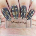 thumbnail image 6 of Maniology Plaid Perfection (m267) Stainless Steel Nail Stamping Plate, 6 of 10