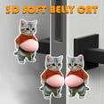 thumbnail image 4 of Butée de Porte en Silicone Chat Mignon Anti-Collision avec Tampons et Outils Sans Pelage, 4 of 8