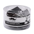 thumbnail image 2 of Moustache Binder Clips, Black, 2 of 6