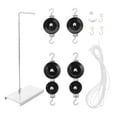 thumbnail image 3 of Uonlytech Physics Experiment Pulley Block Set Metal Assorted Color for School 1Set, 3 of 6