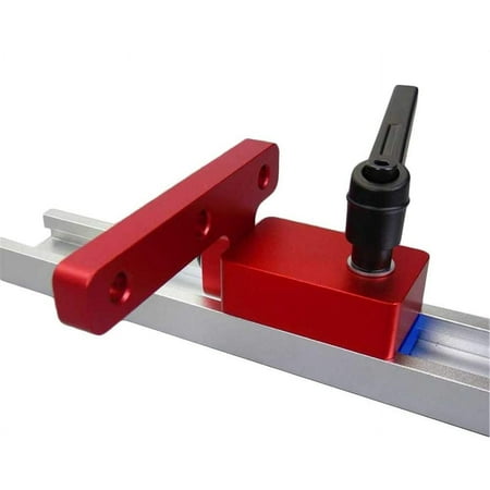 

Hinati Clearance Accuracy Limiter Aluminum Track Stop Chute Woodworking Alloy T-Slot Tools & Home Improvement