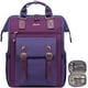 thumbnail image 1 of Mochila para portátil LOVEVOOK para mujer de 15,6 pulgadas con puerto USB, color morado, 1 of 5