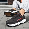 thumbnail image 2 of [Thick Athletic Shoes] | Lace-Up Thick Athletic Footwear Men's Shock-Absorbing Breathable Sports Shoes, 2 of 9