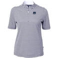 thumbnail image 2 of Women's Cutter & Buck Navy New Hampshire Wildcats Virtue Eco Pique Recycled Tri-Blend DryTec Top, 2 of 3
