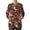 Thanksgiving Turkey Print, variant on Binienty Halloween Skeleton Medical Scrub Jackets for Women Long Sleeve Fitted Moisture-Wicking Medical Jackets, for Medical Workplace, Wrinkle Free Vet Workers Medical Students Nurse Uniform
