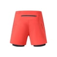 thumbnail image 6 of Men's Running Shorts, 2-in-1 Stealth Short, Summer Quick-Drying Breathable Double-Layer Anti-Slip Three-Quarter Training Fitness Running Gym Yoga Outdoor Sports Shortsshorts, 6 of 7