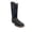 Crazy Negro, variant on Men's Square Toe Leather Cowboy Boot Midcalf Rubber Sole