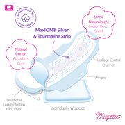 Maxim MaxiION Ultra Thin Winged Pads, Nighttime, Super, 10 Ct