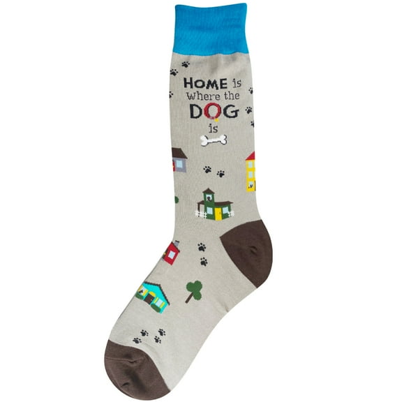 Men's Home Is Where The Dog Is Socks