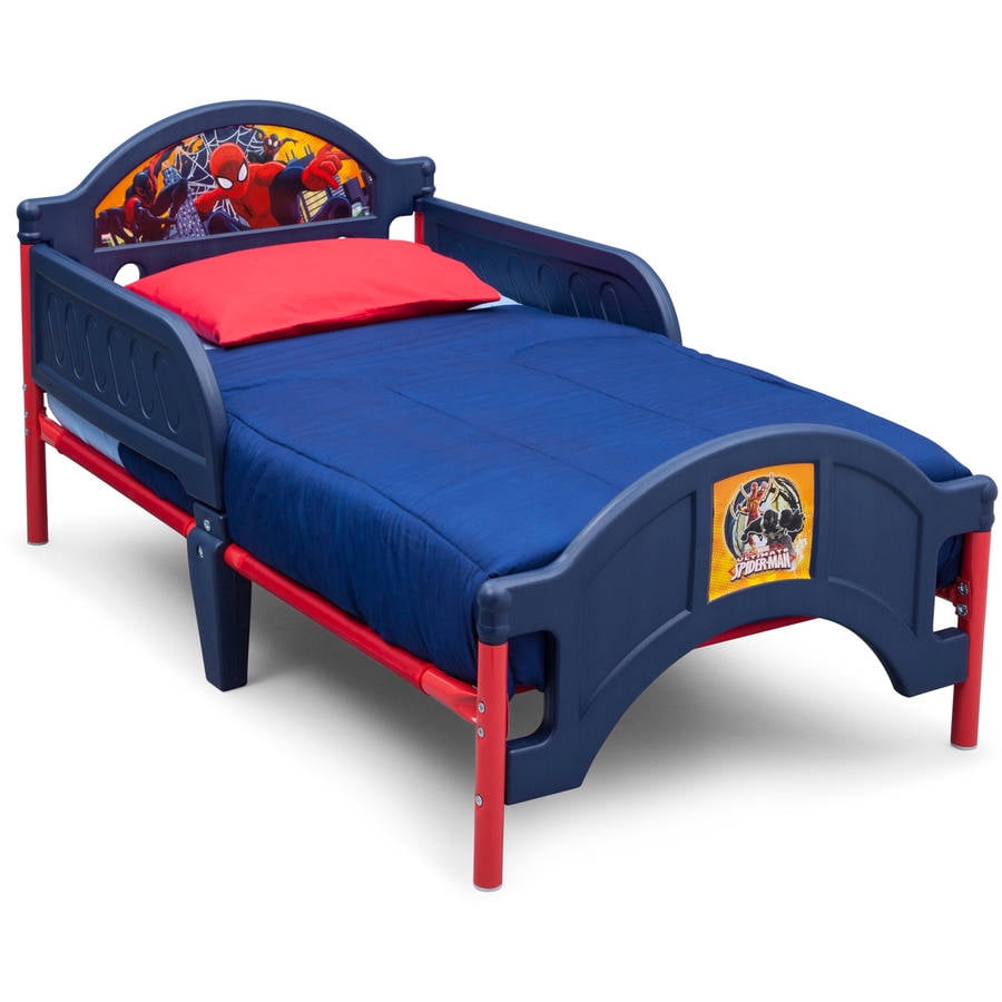 spiderman crib bedding