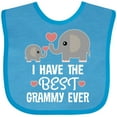 thumbnail image 3 of Inktastic Grandkids Best Grammy Ever Boys or Girls Baby Bib, 3 of 4