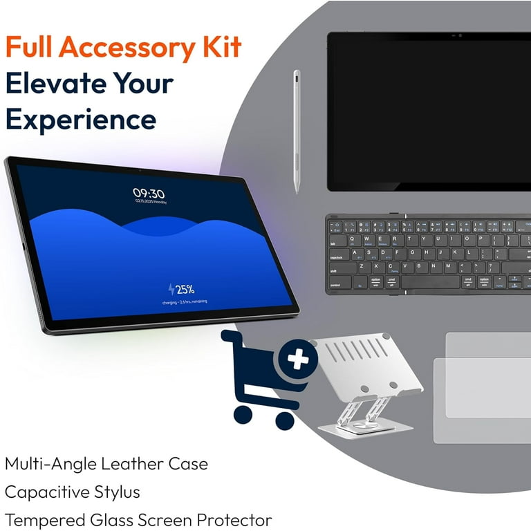 MESWAO 2025 15.6 Inch Android 14 Large Tablet, FHD IPS Helio G99