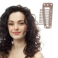 thumbnail image 5 of Unique Bargains 20 Pcs 10-Teeth Snap Wig Hair Clips for Hair Extension Light Brown, 5 of 5