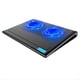 thumbnail image 1 of Base Refrigeración para Portátil, Metálica, Soporte para Portátil para Juegos, 2 Ventiladores, Interfaz USB, Refrigeración por Aire, Dispositivo Refrigeración Silencioso., 1 of 6