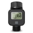 thumbnail image 1 of Digital Water Flow Meter Measure Water Consumption Flow Rate for Outdoor Garden Watering ,Easy to Set Up, 1 of 7