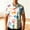 P, variant on HWRETIE Men's Couple Shirt Summer Beach Casual Short Sleeve Button Down Shirt Colorful Printed Clothing Valentine's Day Matching Shirt Bright Holiday Outfit Top W