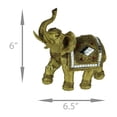 thumbnail image 4 of Golden Decorated Eastern Elephant Statue, 4 of 4