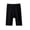 Black, variant on Hxshgdsn Kids Ribbed Shorts Elastic Waist Cotton Blend Bike Shorts for Girls Play and Everyday Wear(Pink/2-3 Years)