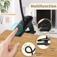 thumbnail image 4 of Lámpara de escritorio LED inalámbrica recargable, luz de lectura de libros con 28 LED, 3 colores y 3 regulables, lámpara de abrazadera para cama, lámpara de noche táctil para niños, 4 of 5