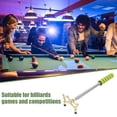 thumbnail image 3 of OULII Bâton de Pont de Piscine Réglable avec Matériau Métallique Robuste pour Utilisation Efficace de Queue de Billard, 3 of 7