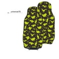 thumbnail image 6 of Pofeuu Cute Cartoon Dinosaurs Green Silhouette Pattern Print Automotive Car Seat Covers Flat Cloth Full Set Seat Covers,Car Seat Covers front seats for Cars Trucks and SUVs(Two packs), 6 of 7