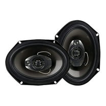 Pair AUDIODRIFT 6x8" 350W 3 Way Car Audio Coaxial Speakers