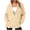 Khaki, variant on hlysgo Women's Casual Jacket Biker Moto Loose Fit Comfort Coat Lightweight Fall Bomber Outerwear Tops Brown,M