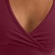thumbnail image 4 of Tops de Manga Corta de las Mujeres de Color Sólido Cuello Redondo Set de Manga Corta Blusas de Cuello en V, 4 of 6