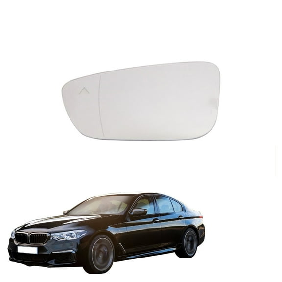 Left Side Mirror Glass Heated w/Blind Spot For BMW 530i 540i 740i 2016-2022
