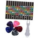 thumbnail image 4 of Pegatinas para diapasón de guitarra, de colores, calcomanías para notas, pegatina para trastes de diapasón , Con extractor de pasadores CUTICAT Pegatinas de diapasón, 4 of 8