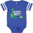 thumbnail image 3 of Inktastic Grandpas Boy Grandson Dinosaur Boys Baby Bodysuit, 3 of 5