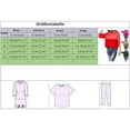 thumbnail image 2 of Suéter informal holgado de manga larga con cuello alto, elegante, de punto con bloques de colores, de gran tamaño, para mujer, grueso y cálido, para invierno, vestido informal, top de gran, 2 of 4