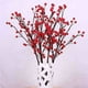 thumbnail image 5 of Wosthever 100 piezas bayas rojas espuma artificial para guirnalda ramo boda fiesta Halloween, 5 of 6