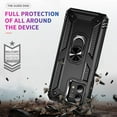 thumbnail image 5 of HCTian Military Grade Drop Impact for Motorola Moto G Stylus 5G 2023 Case 360 Metal Rotating Ring Kickstand Holder Armor Heavy Duty Shockproof Case for Moto G Stylus 5G 2023 Phone Case, 5 of 8