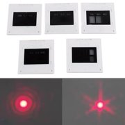 Interference Diffraction Grating Set 5Pcs with Double and Triple Slits