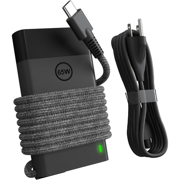 New Slim 65W Watt USB Type C Laptop Charger for HP Spectre X360, Envy X360, HP Computer Chromebook, EliteBook X360, Zbook, ProBook, Elite X2, Replacement for Fast Charging Travel AC Adapter Power