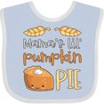 thumbnail image 3 of Inktastic Mama's Lil' Pumpkin Pie Cute Baby Thanksgiving Design Boys or Girls Baby Bib, 3 of 4