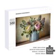 thumbnail image 4 of Succulent Wooden Sign For Home Office Bedroom Kitchen Bathroom Wall Decor 500 PCS Funny Wood Puzzles Green Plants Wooden Wall Art Decorative Sign 15"x20.5", 4 of 8