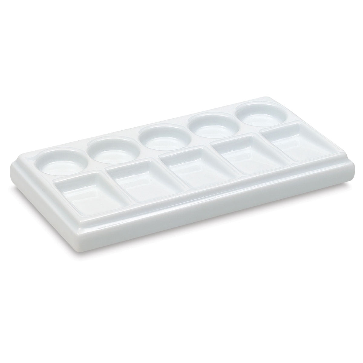Richeson Porcelain 5-Round 5-Slant Palette