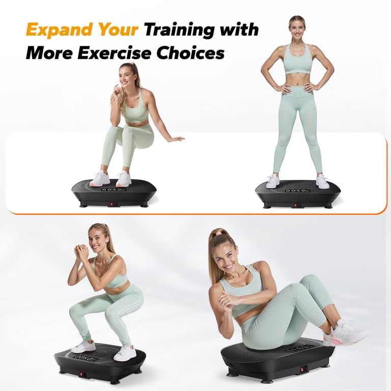 MERACH Vibration Plate, Compact Full-Body Therapy Machine photo 4