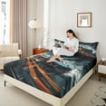 thumbnail image 4 of Castle Fairy Adults Sport Car Bed Sheets,Car Theme King Sheets, 4 of 7